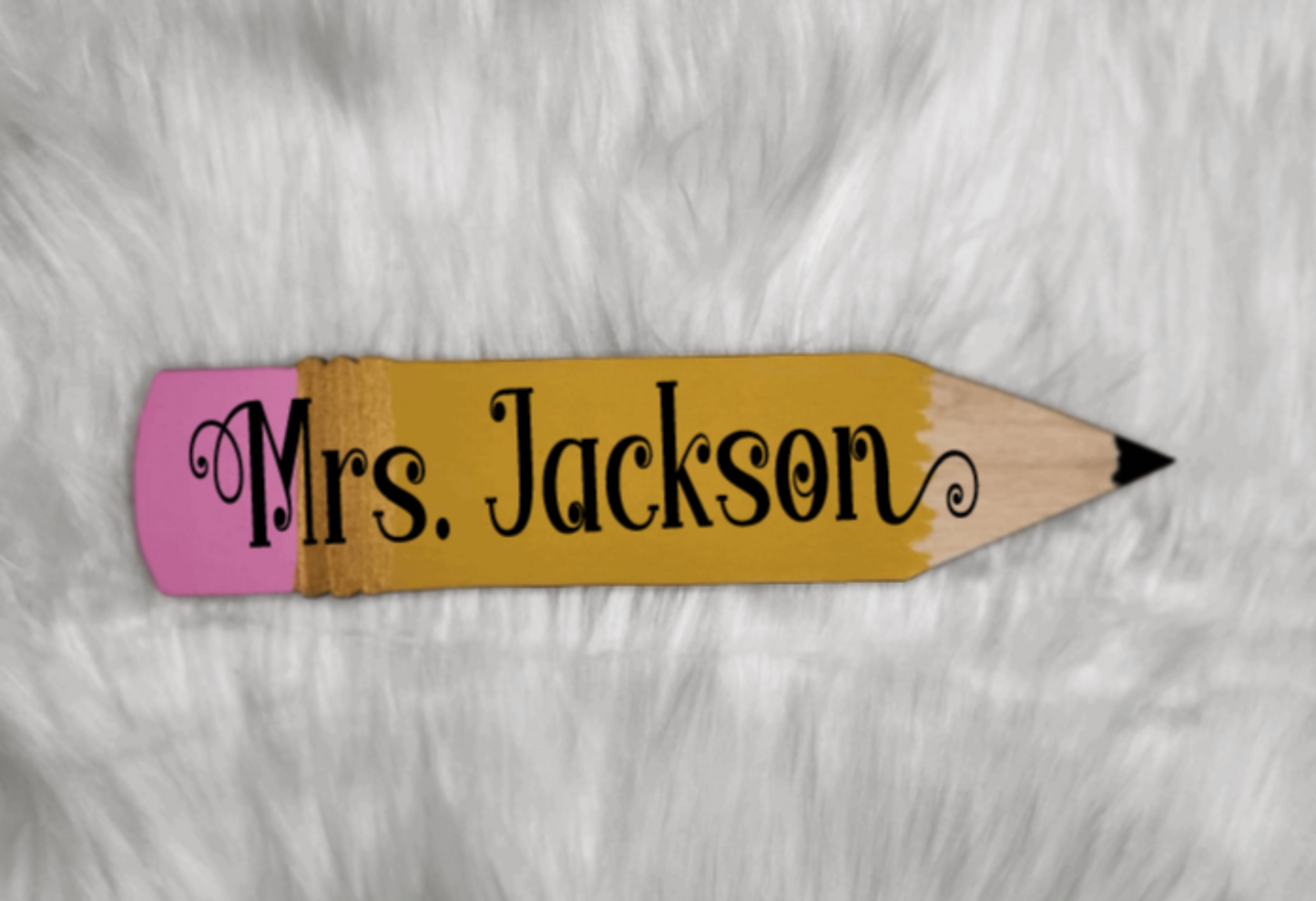 Pencil Name Plate